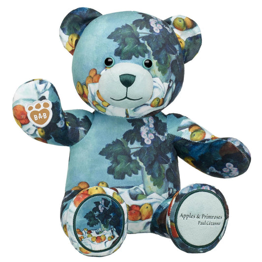 Cézanne Still Life Painting Teddy Bear & Bow | Build-A-Bear® - US 6651