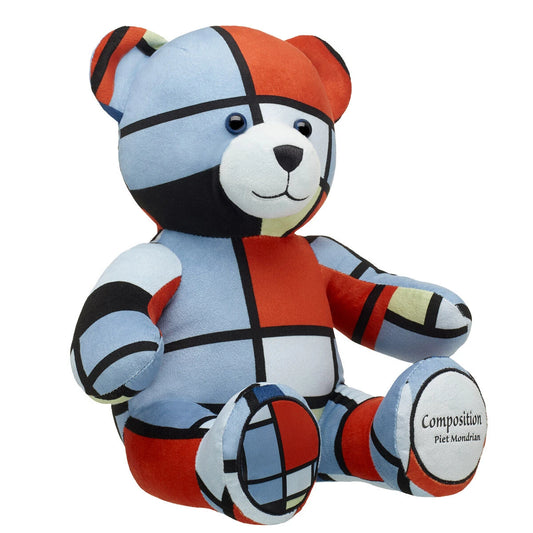 Piet Mondrian Composition Teddy Bear - US 8604
