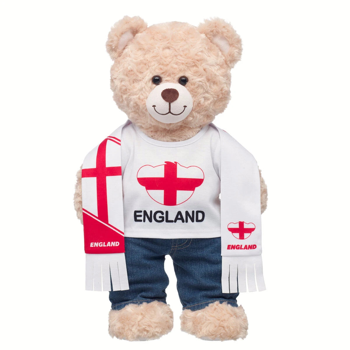 England Scarf & T-Shirt Set | Build-A-Bear - US 8069