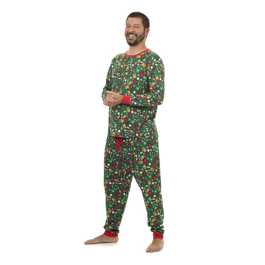Build-A-Bear Pajama Shop™ Holiday Print Top - Adult - US 8948