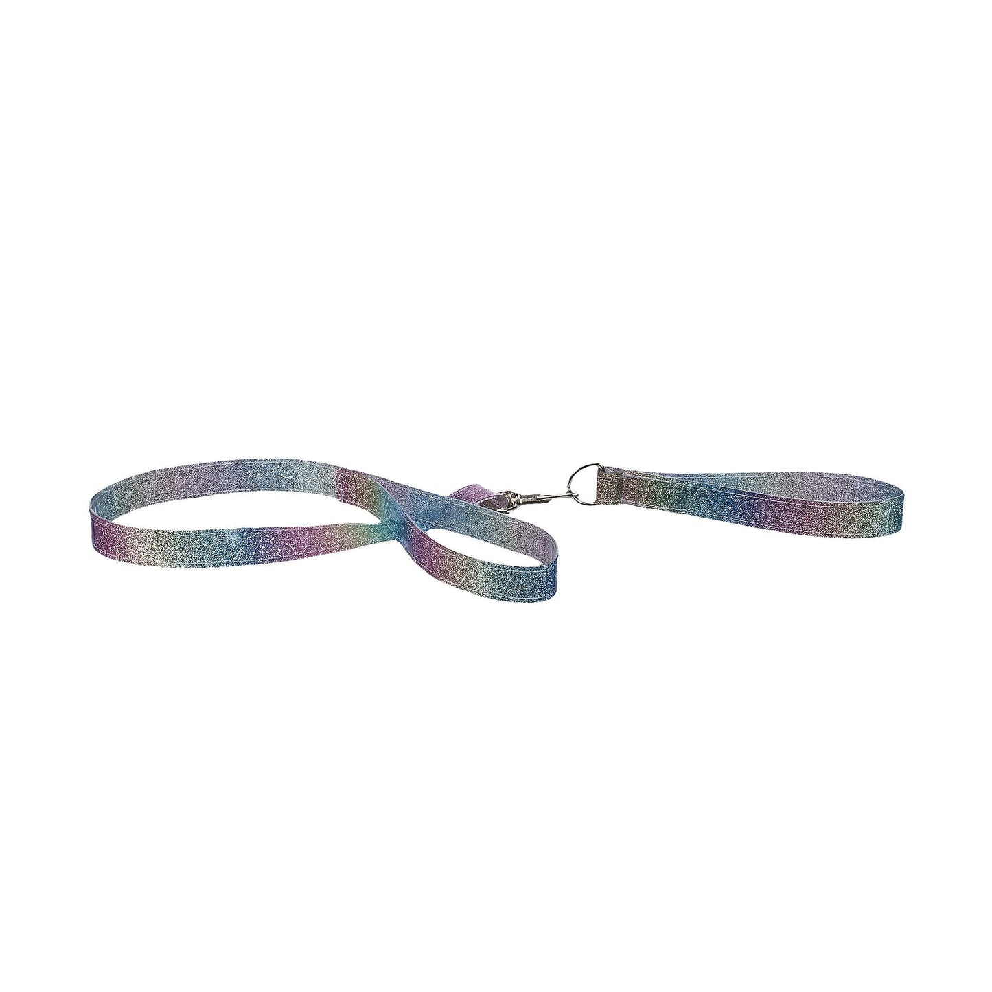 Rainbow Sparkle Leash & Collar 2 pc. for Stuffed Animals | Build-A-Bear® - US 0654