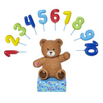 Build-A-Bear® Brown Bear Base with CeleBEARate Balloon Inserts (1-10) - US 6643