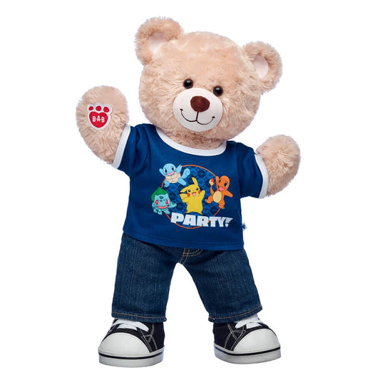 Happy Hugs Teddy Pokémon Party Gift Set | Build-A-Bear® - US 3490