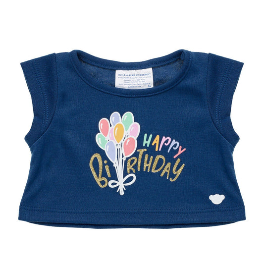 Birthday Balloons T-Shirt for Stuffed Animals | Build-A-Bear® - US 5815