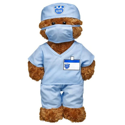 Blue Scrubs 4 pc. for Stuffed Animals | Build-A-Bear® - US 9253