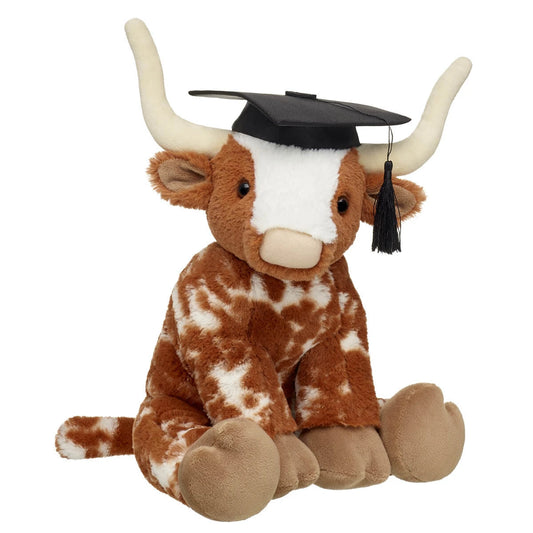 Longhorn Cow Stuffed Animal Graduation Gift Set | Build-A-Bear® - US 2241