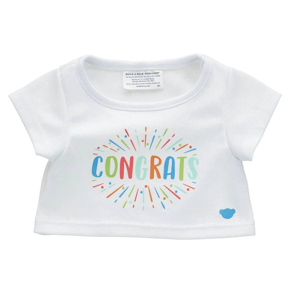 Congrats Plush Toy T-Shirt | Build-A-Bear® - US 5364