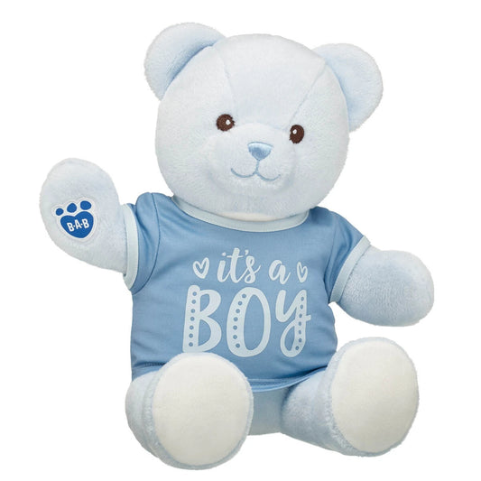 Baby Blue Teddy Bear "It's a Boy" Gift Set | Build-A-Bear® - US 9507