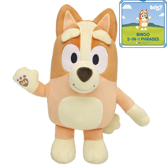 Talking Bingo Plush | Shop Bluey at Build-A-Bear® - US 4060