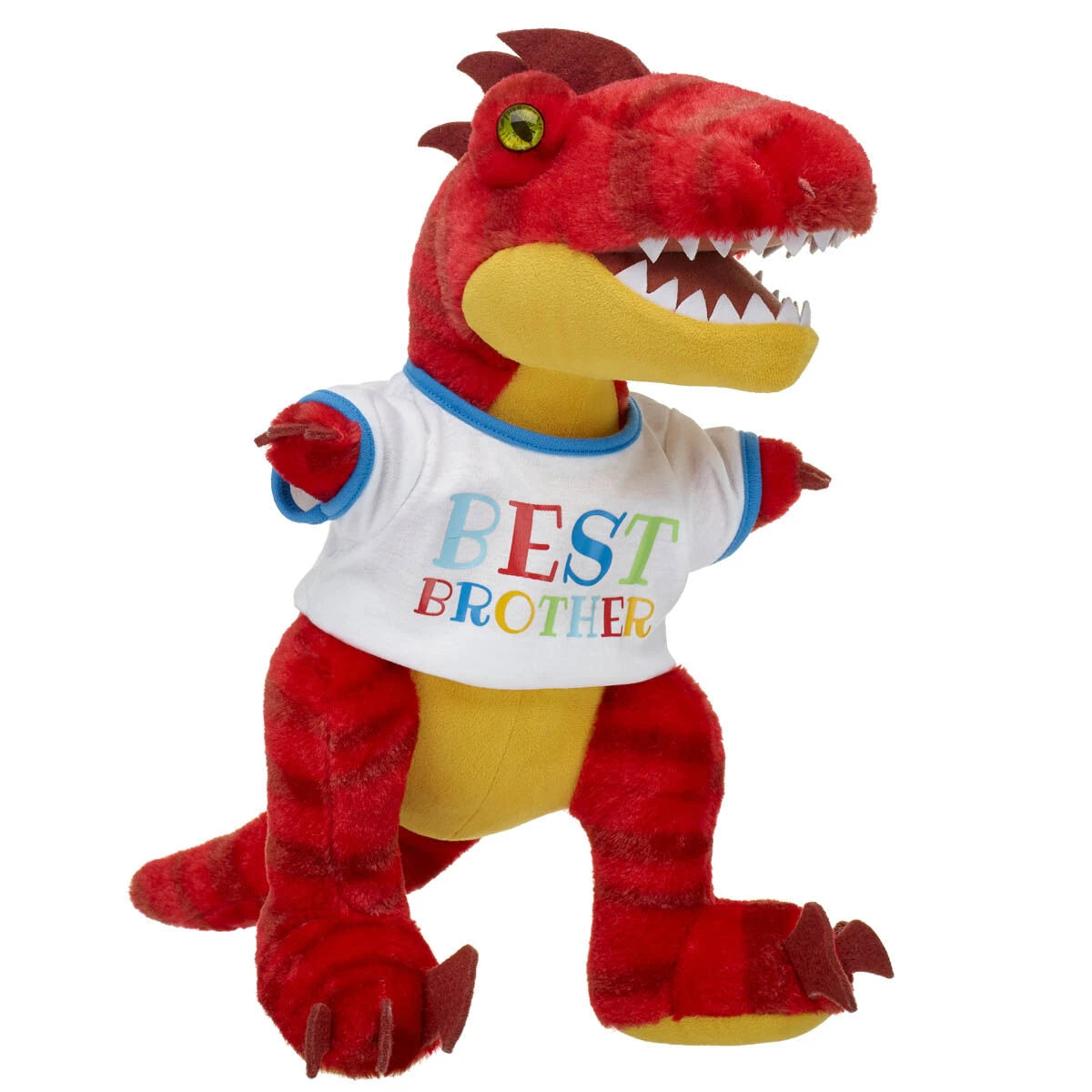 Red Raptor Stuffed Animal "Best Brother" Gift Set | Build-A-Bear® - US 3605