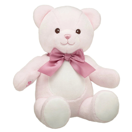 Baby Pink Teddy Bear with Gifting Bow | Build-A-Bear® - US 2130