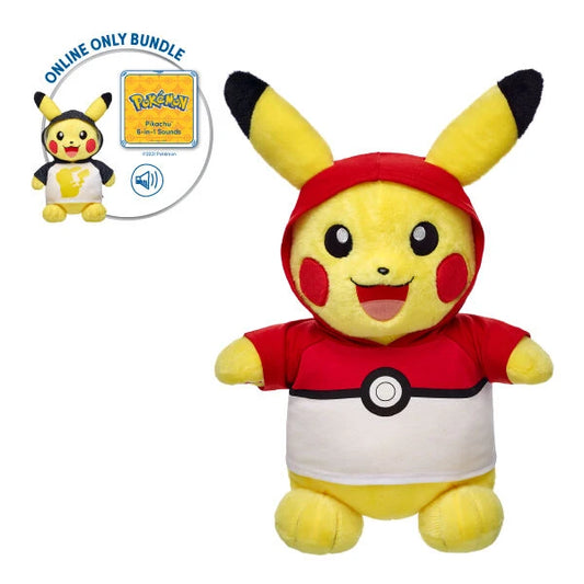 Pokémon Pikachu Plush Hoodie Bundle | Build-A-Bear® - US 0550