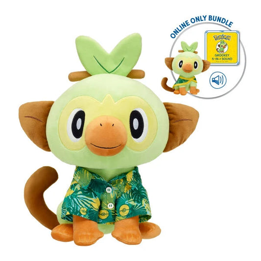 Pokémon Grookey Plush Bundle | Build-A-Bear® - US 6477
