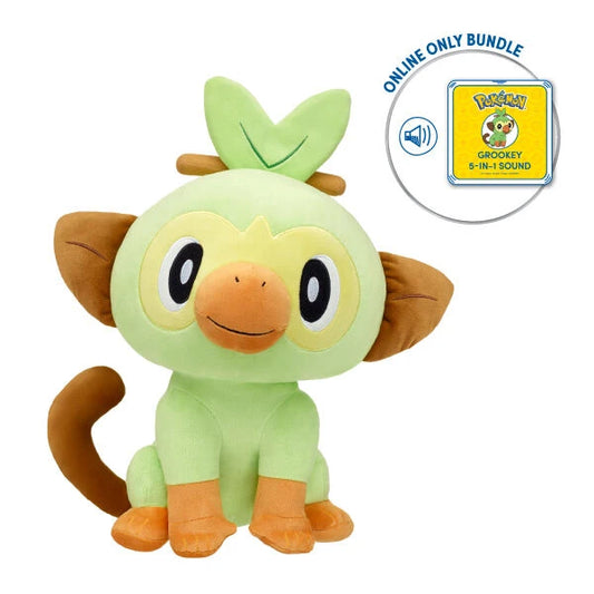 Pokémon Grookey Plush Bundle | Build-A-Bear® - US 6477