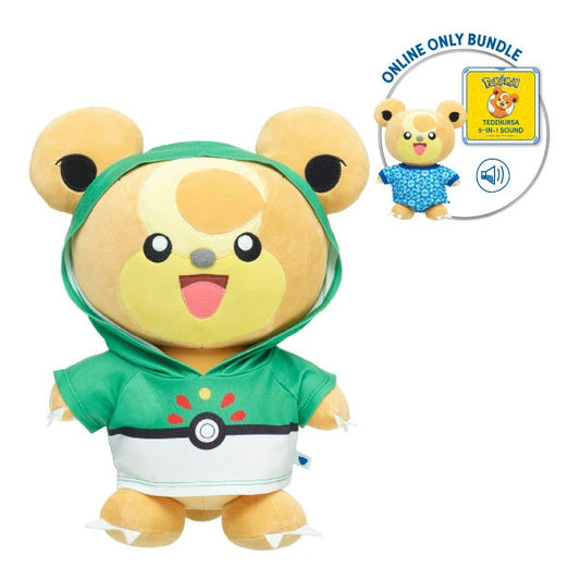 Pokémon Teddiursa Plush Bundle | Build-A-Bear® - US 4627