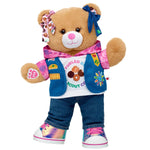 Girl Scout Cookie Teddy Bear Daisy Gift Set w/ Bows | BAB - US 8933