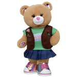 Girl Scout Cookie Teddy Bear Brownie Gift Set | BAB - US 1364