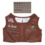 Girl Scout Brownie Uniform Vest for Stuffed Animals | Build-A-Bear® - US 5920