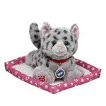 Promise Pets Ocicat Stuffed Animal w/ Pink Bed | Build-A-Bear - US 6069