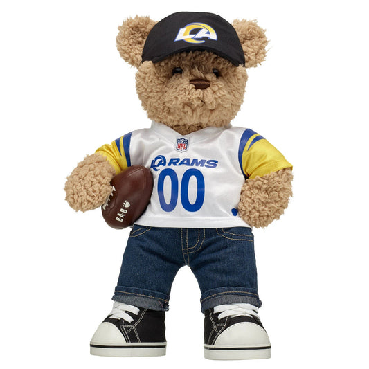 Los Angeles Rams Timeless Teddy Bear Football Gift Set - US 7737