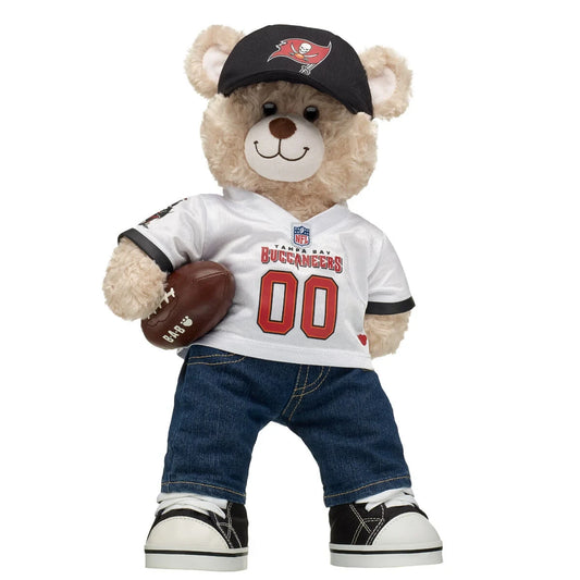 Tampa Bay Buccaneers Happy Hugs Teddy Bear Football Gift Set - US 4744