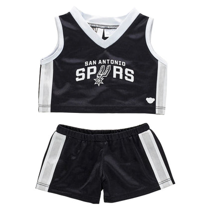 Timeless Teddy Bear San Antonio Spurs Basketball Gift Set | Build-A-Bear® - US 6261