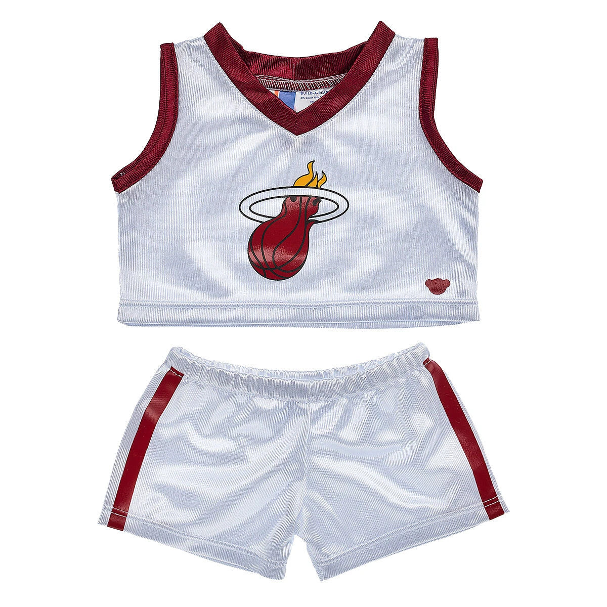 Miami Heat Uniform - 2014 NBA Basketball | Build-A-Bear® - US 2129
