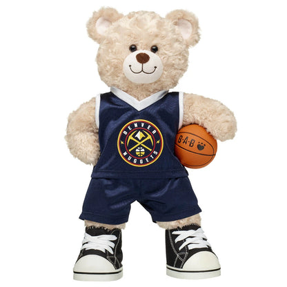 Denver Nuggets Basketball Teddy Bear Gift Set | Build-A-Bear® - US 5523