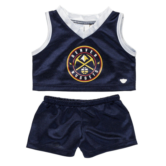Denver Nuggets Uniform 2 pc. for Plush Toys | Build-A-Bear® - US 2204