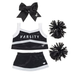 Online-Only Varsity Spirit Black Cheer Uniform | Build-A-Bear® - US 9348