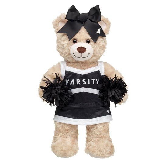 Online-Only Varsity Spirit Black Cheer Uniform | Build-A-Bear® - US 9348