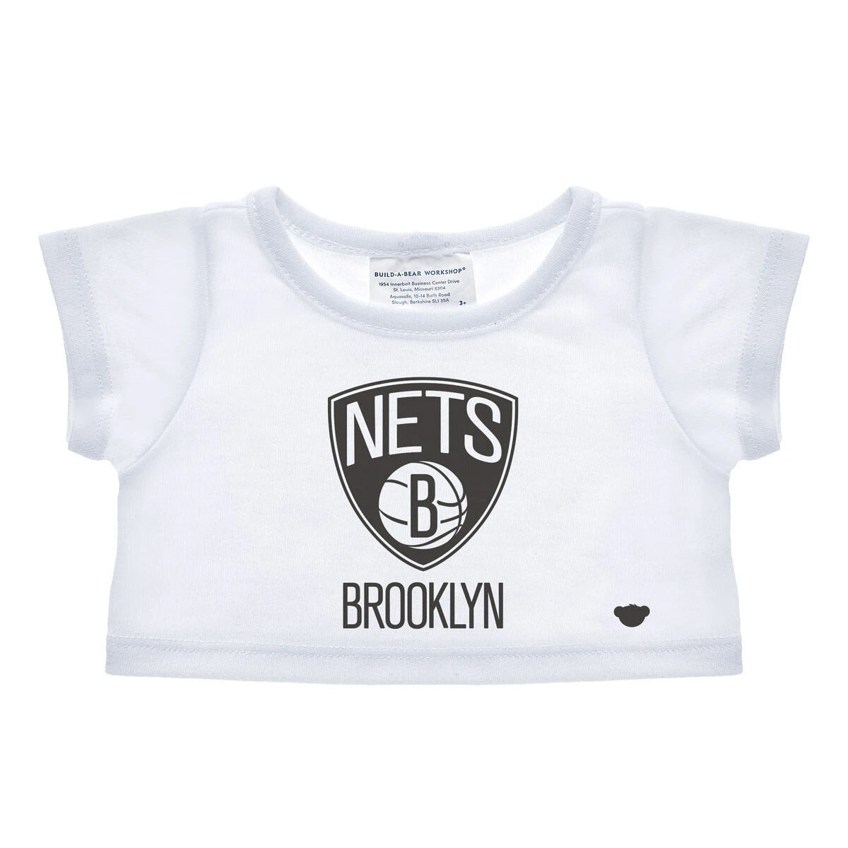 Brooklyn Nets T-Shirt for Stuffed Animals| Build-A-Bear® - US 6179