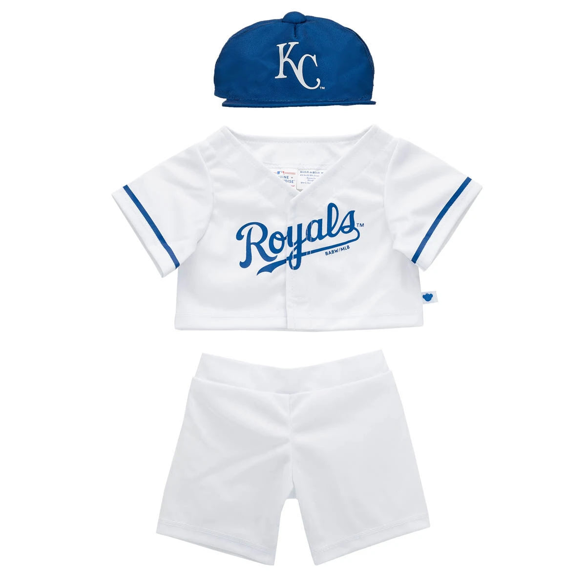 Kansas City Royals™ Uniform 3 pc. for Stuffed Animals | Build-A-Bear® - US 6000