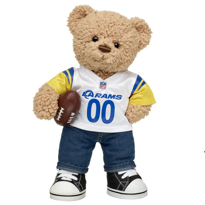 Timeless Teddy Football Los Angeles Rams Gift Set | Build-A-Bear® - US 0835
