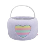 Purple Pastel Heart Easter Basket for Stuffed Animals | Build-A-Bear® - US 2174