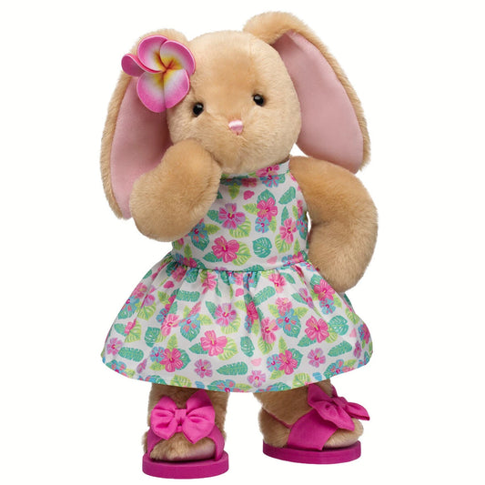 Pawlette Bunny Plush Tropical Gift Set | Build-A-Bear - US 1000