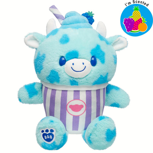 Blue Raspberry Cow Slushie Plushie Scented Gift Set | BAB - US 6209