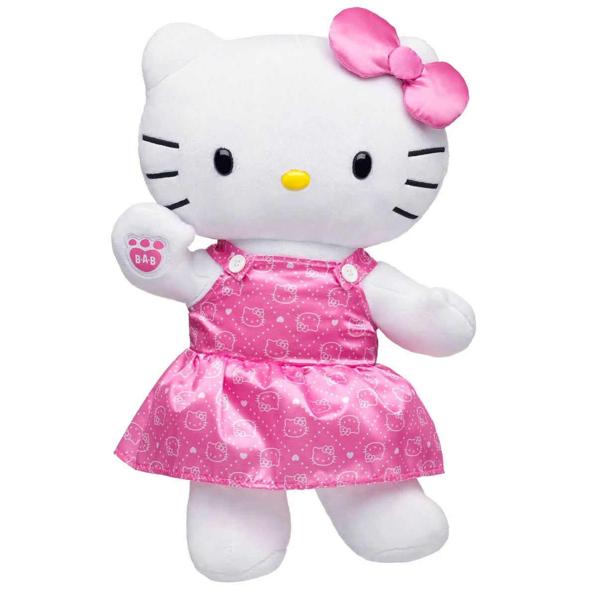 Sanrio Pink Bow Hello Kitty Plush w/ Pink Dress - US 3802