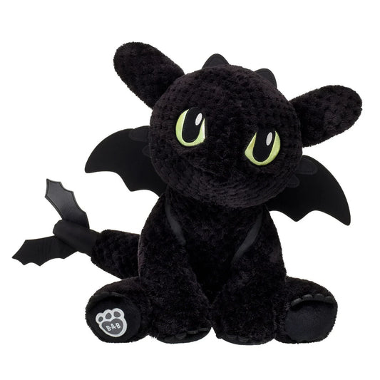 How to Train Your Dragon Toothless Plush &amp; Saddle | Build-A-Bear® - US 2432