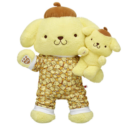 Sanrio® Pompompurin™ Plush with Mini Bean® | Build-A-Bear® - US 1352