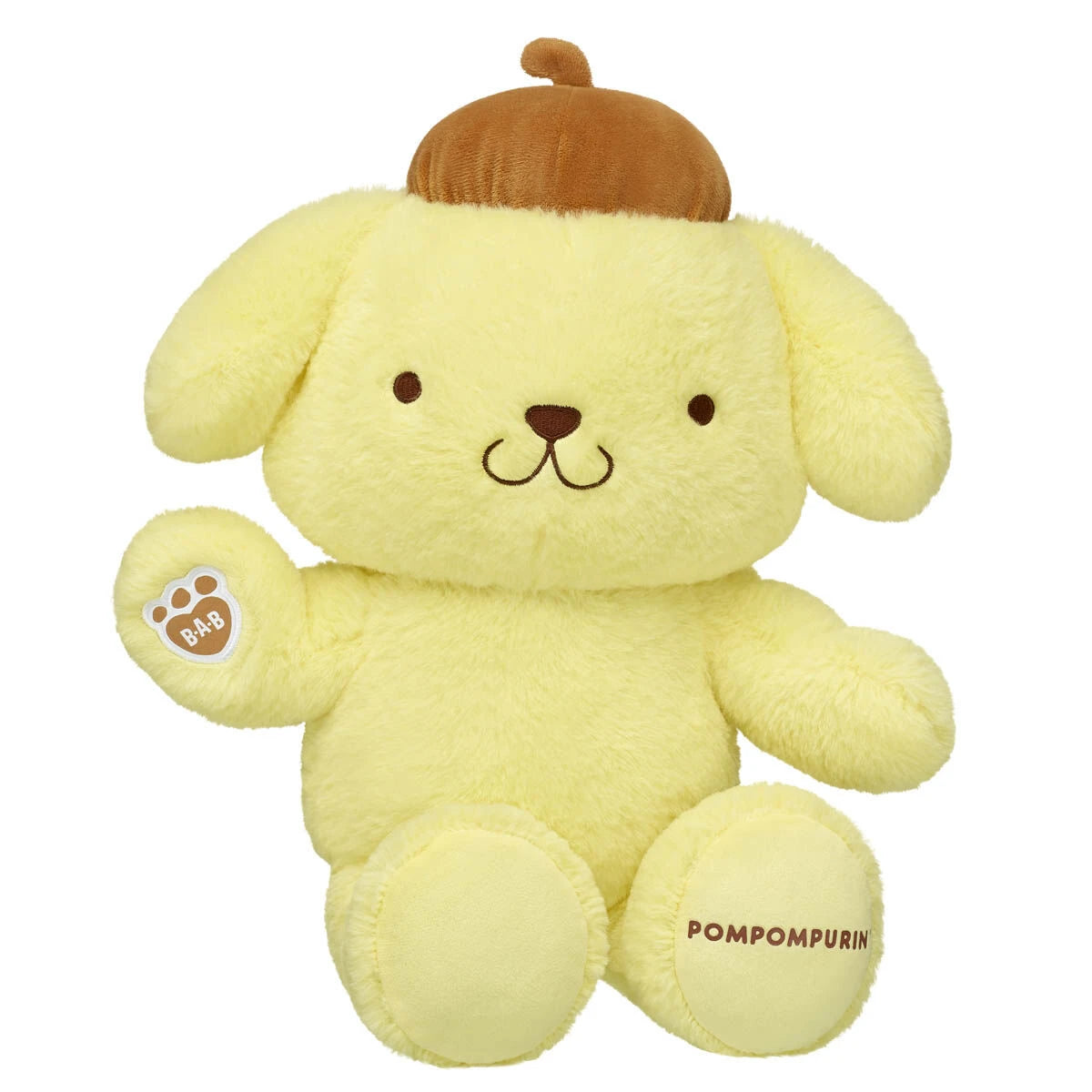 Sanrio® Pompompurin™ Plush with Mini Bean® | Build-A-Bear® - US 4003