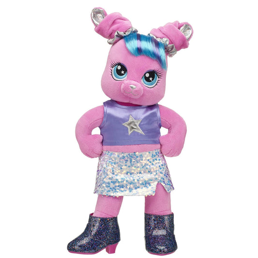 Honey Girls Risa Rabbit Sparkly Plush Toy Gift Set - US 5804