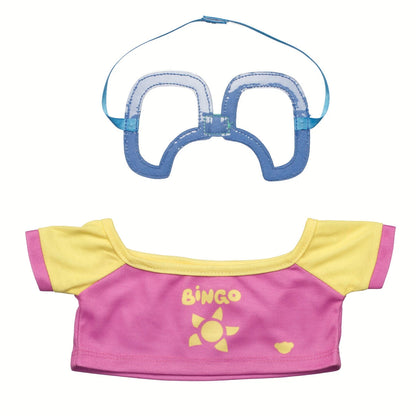 Bingo Plush w/ Swim Shirt &amp; Goggle Set | Build-A-Bear - US 2324