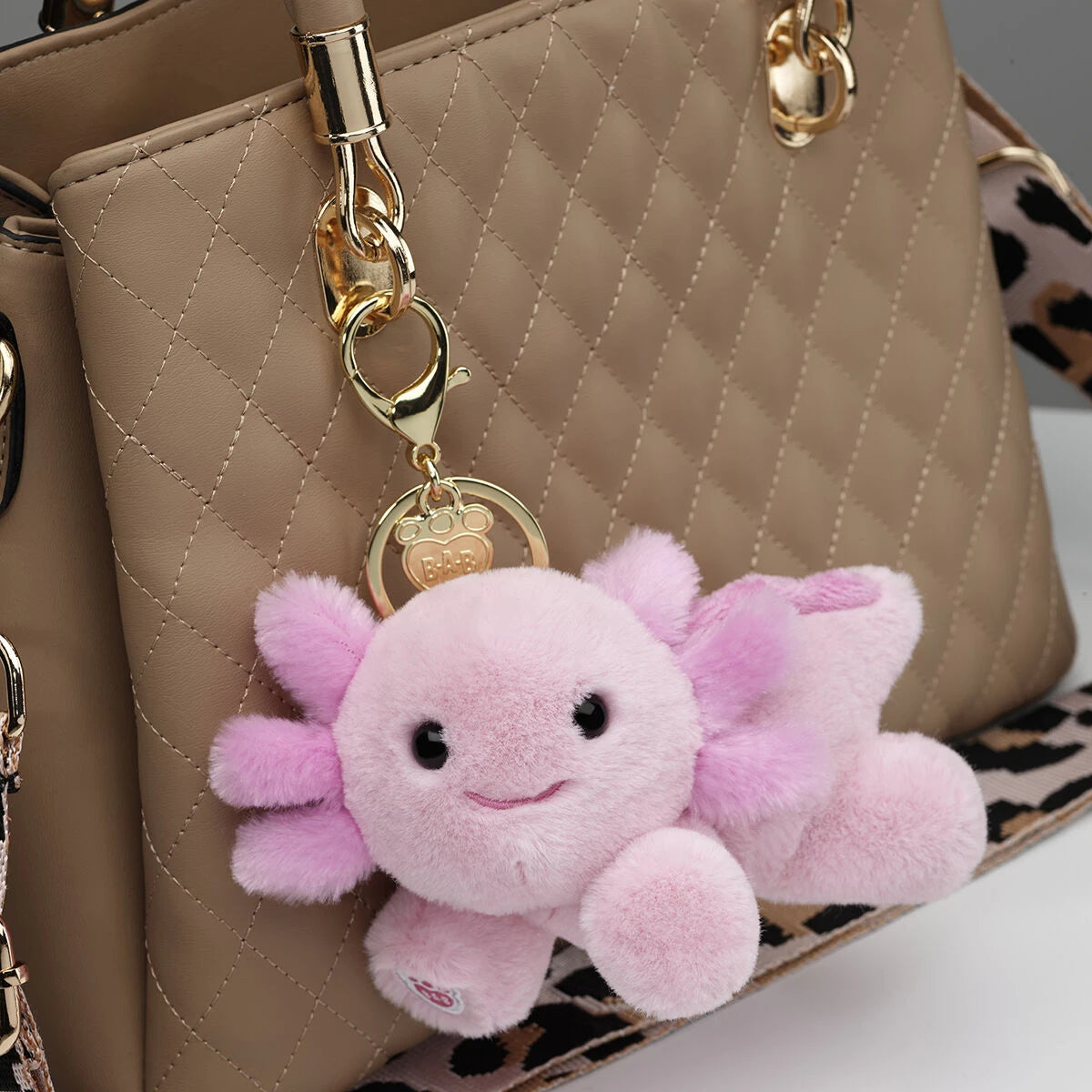 Axolotl Plush Bag Charm | Build-A-Bear - US 8591
