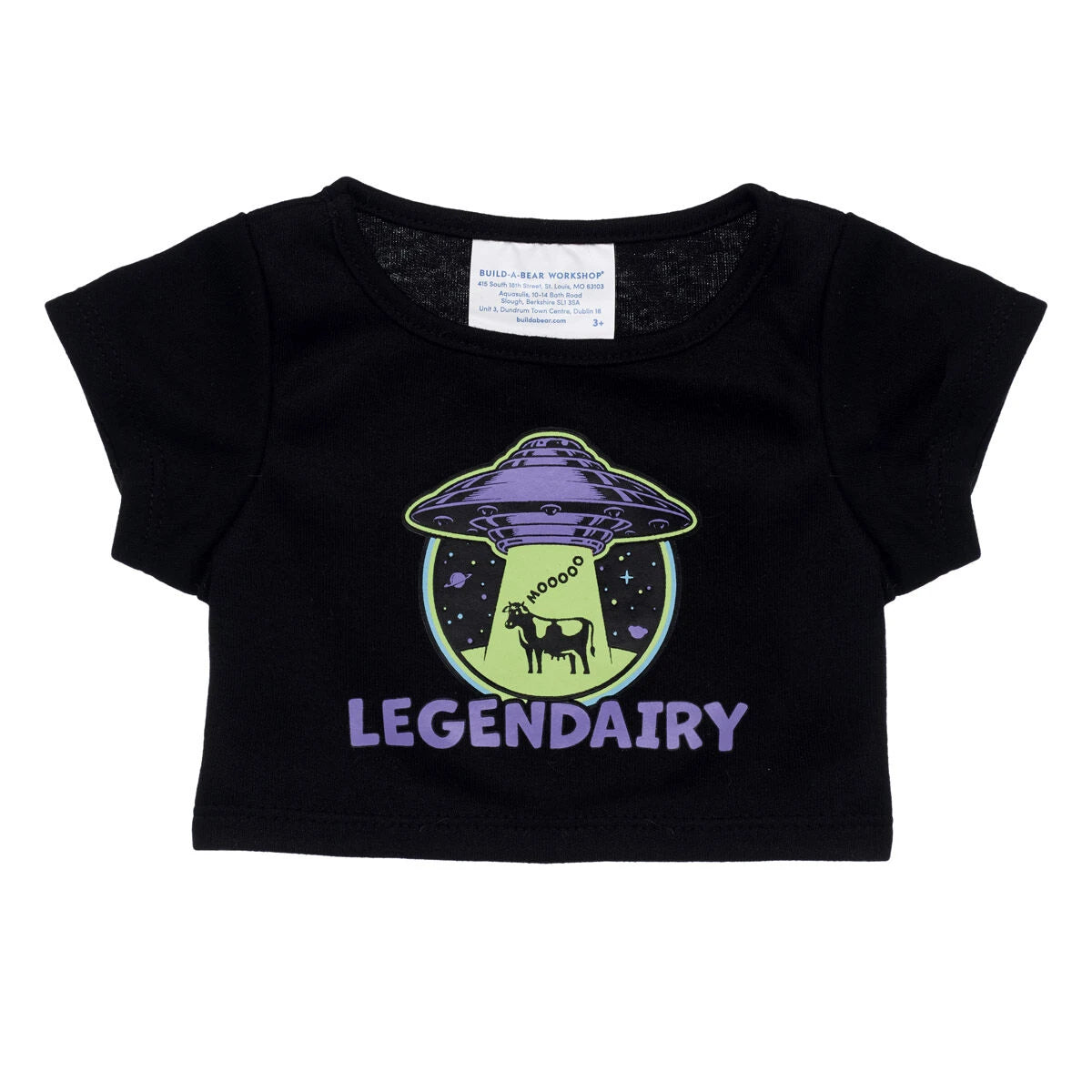"Legendairy" Alien Cow T-Shirt | Build-A-Bear - US 3610