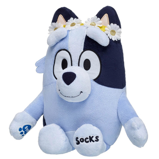 Socks Plush Puppy w/ Flower Crown | Build-A-Bear - US 1650