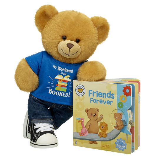 Read Teddy Bear "Friends Forever" Book Set | Build-A-Bear® - US 8881