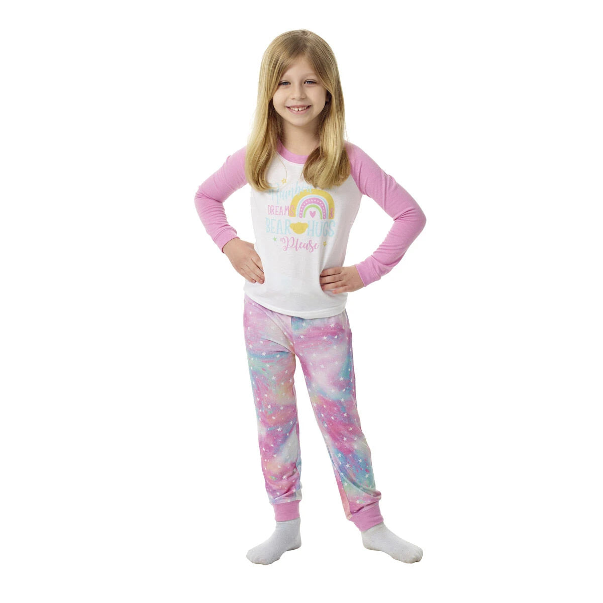 Build-A-Bear Pajama Shop™ Rainbow Dreams &amp; Bear Hugs Please PJ Top - Toddler &amp; Youth - US 6668