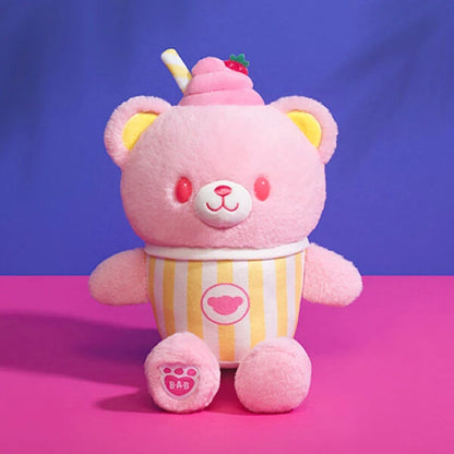 Strawberry Lemonade Bear Slushie Plushie | Build-A-Bear - US 6121