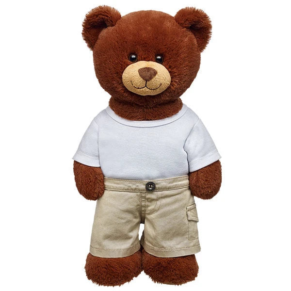 Tiny Pocket Khaki Shorts for Stuffed Animals | Build-A-Bear® - US 0029